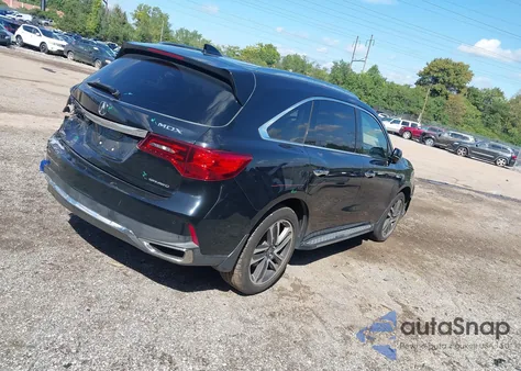 2017 Acura Mdx Advance Entertainment Pkgs из США, поврежденный, VIN 5FRYD4H96HB031721